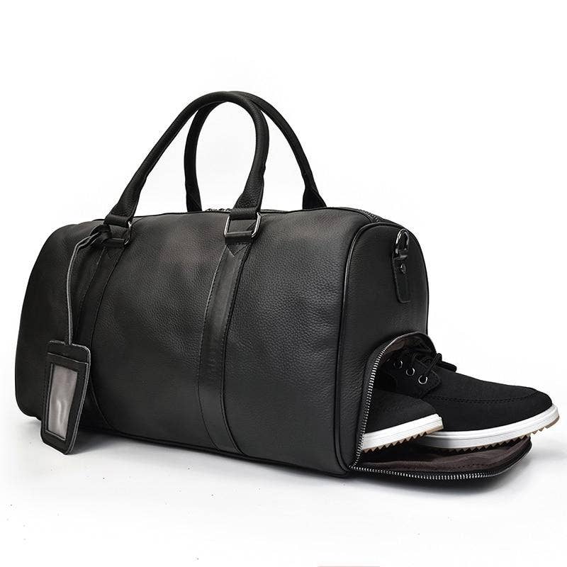 Steel Horse Leather Endre Weekender Leather Duffle — Steel Horse Leather