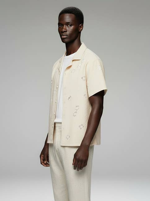 Hawk's Bay Textured Knit Shirt
