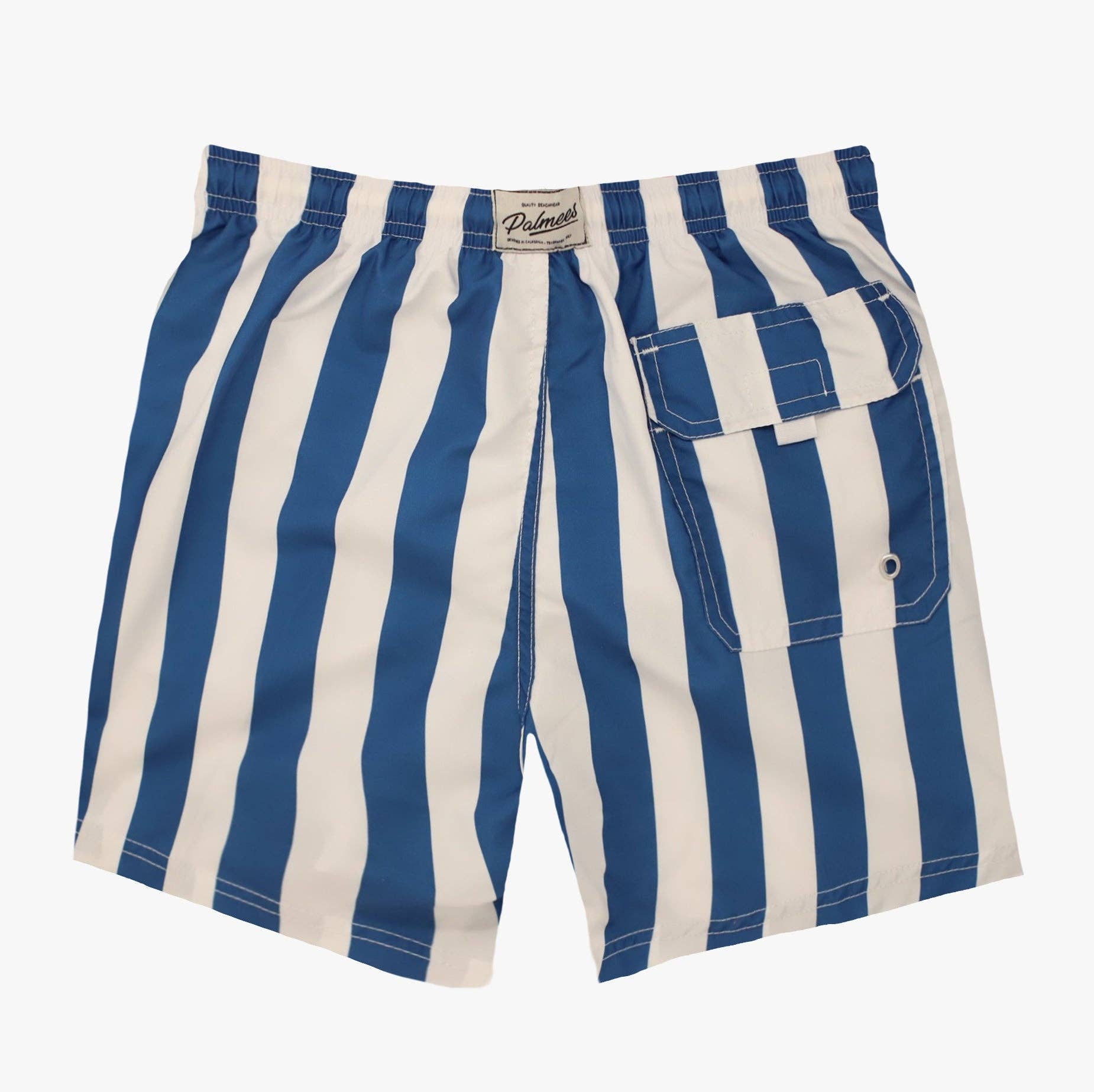 Palmees Blue Stripes Swim Short - Blue — Palmees — view 5 of 5