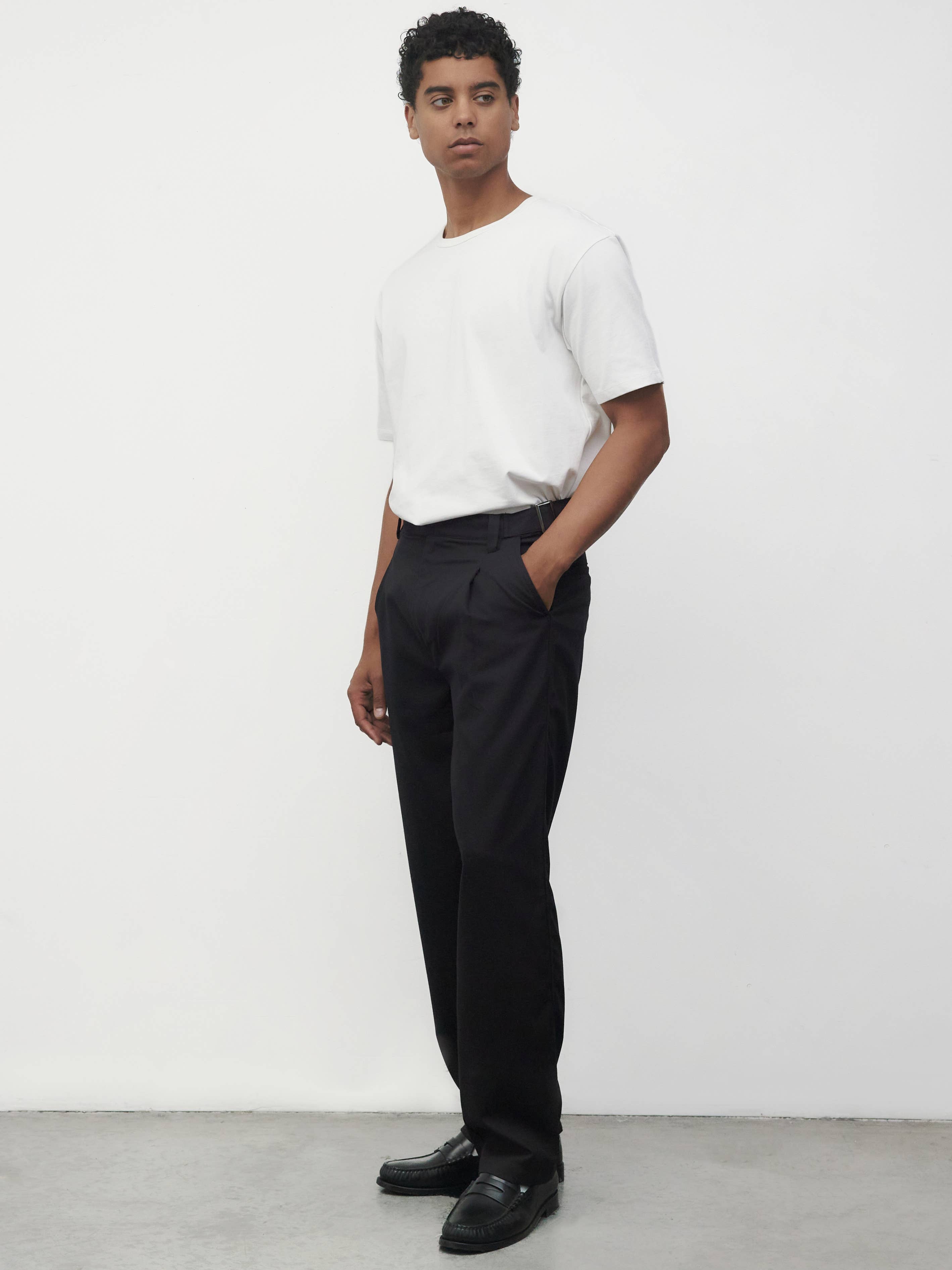 Common Market The William Pants | Adjustable Waist Belt Trousers - Mocha — view 14 of 19