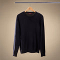 Classic Crewneck Sweater - Navy — Del Toro Shoes