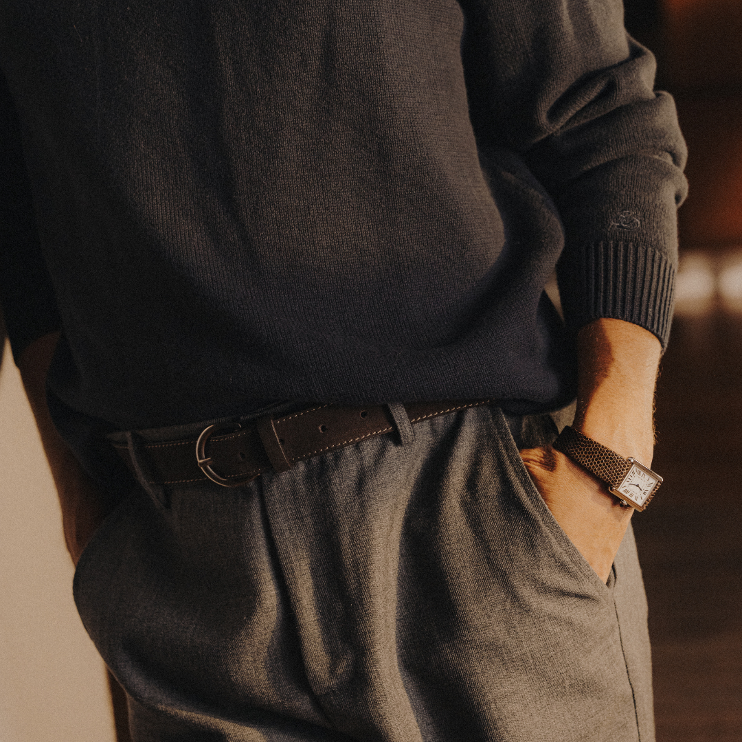 Classic Crewneck Sweater - Navy — Del Toro Shoes