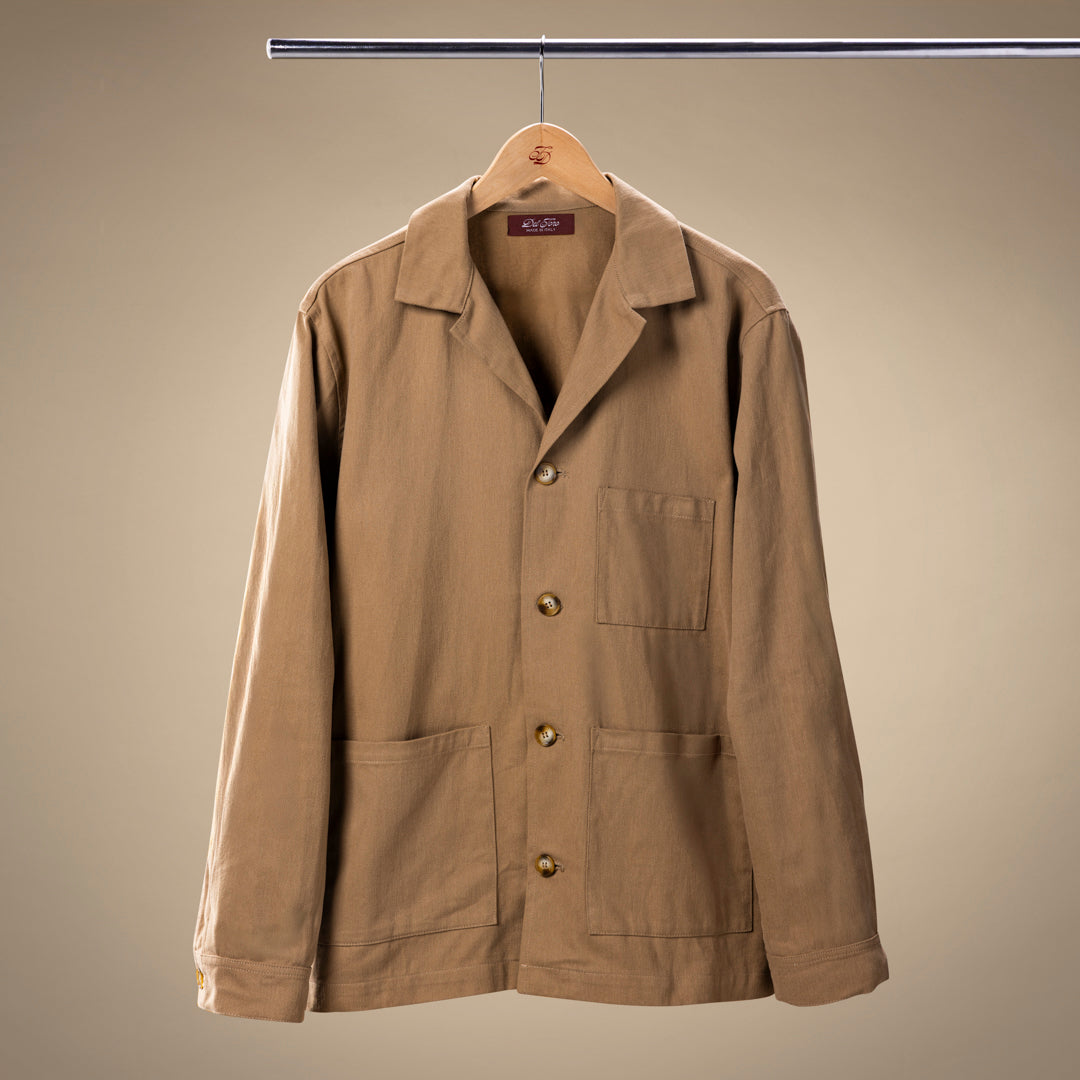 Loafer Jacket in Tobacco — product view
