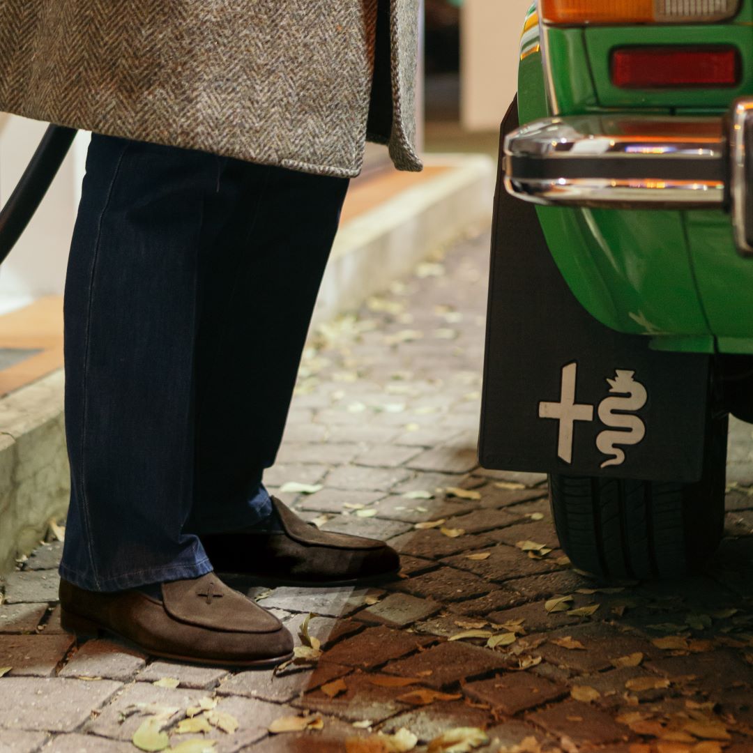 Chocolate Suede Milano Loafer — Del Toro Shoes