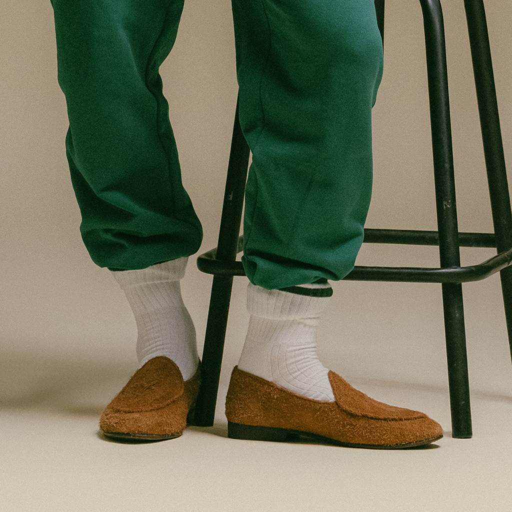 Del Toro Teddy Textured Suede Milano Loafer