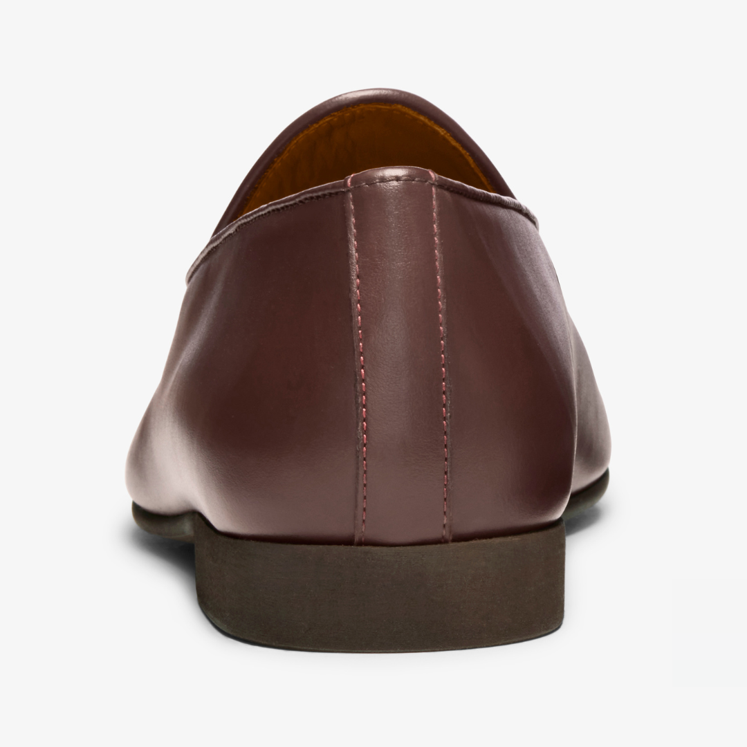 Brown Leather Milano Loafer — Del Toro Shoes
