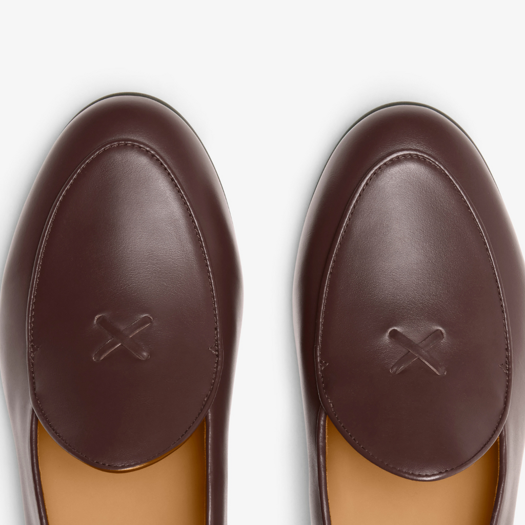 Brown Leather Milano Loafer — Del Toro Shoes