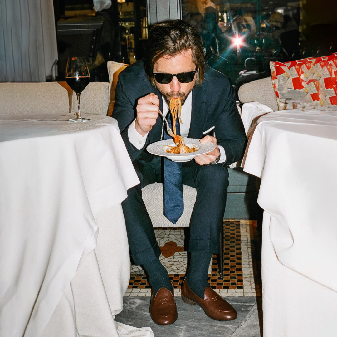 Brown Leather Milano Loafer — Del Toro Shoes