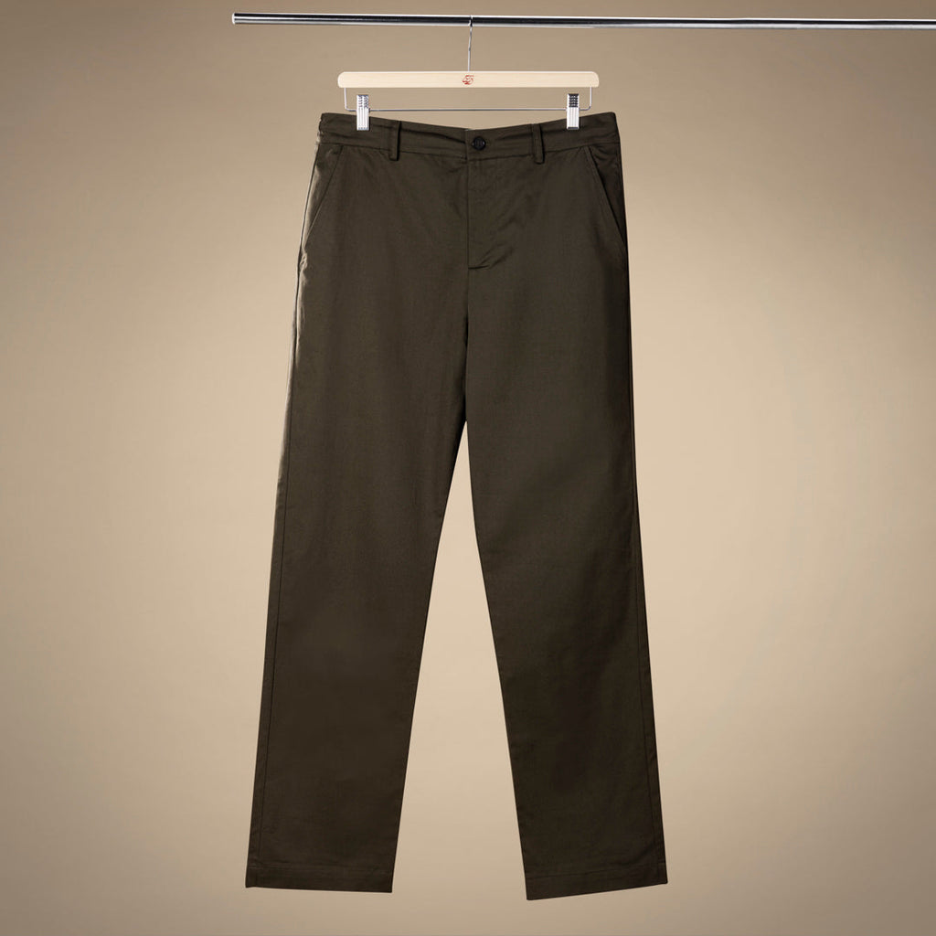 Prato Pant in Olive — product view