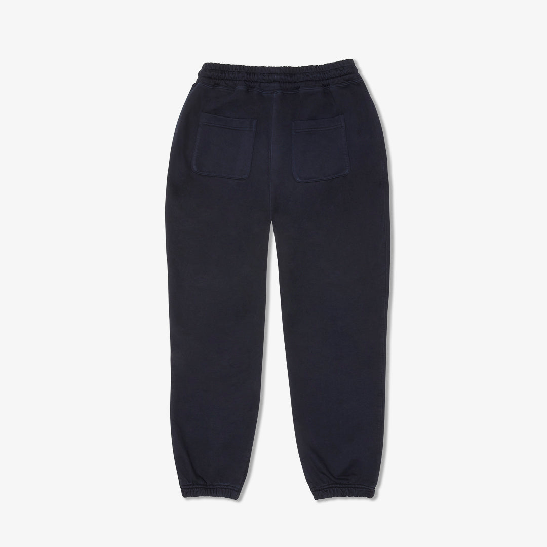 Retro Gym Sweatpants in Navy — back product view