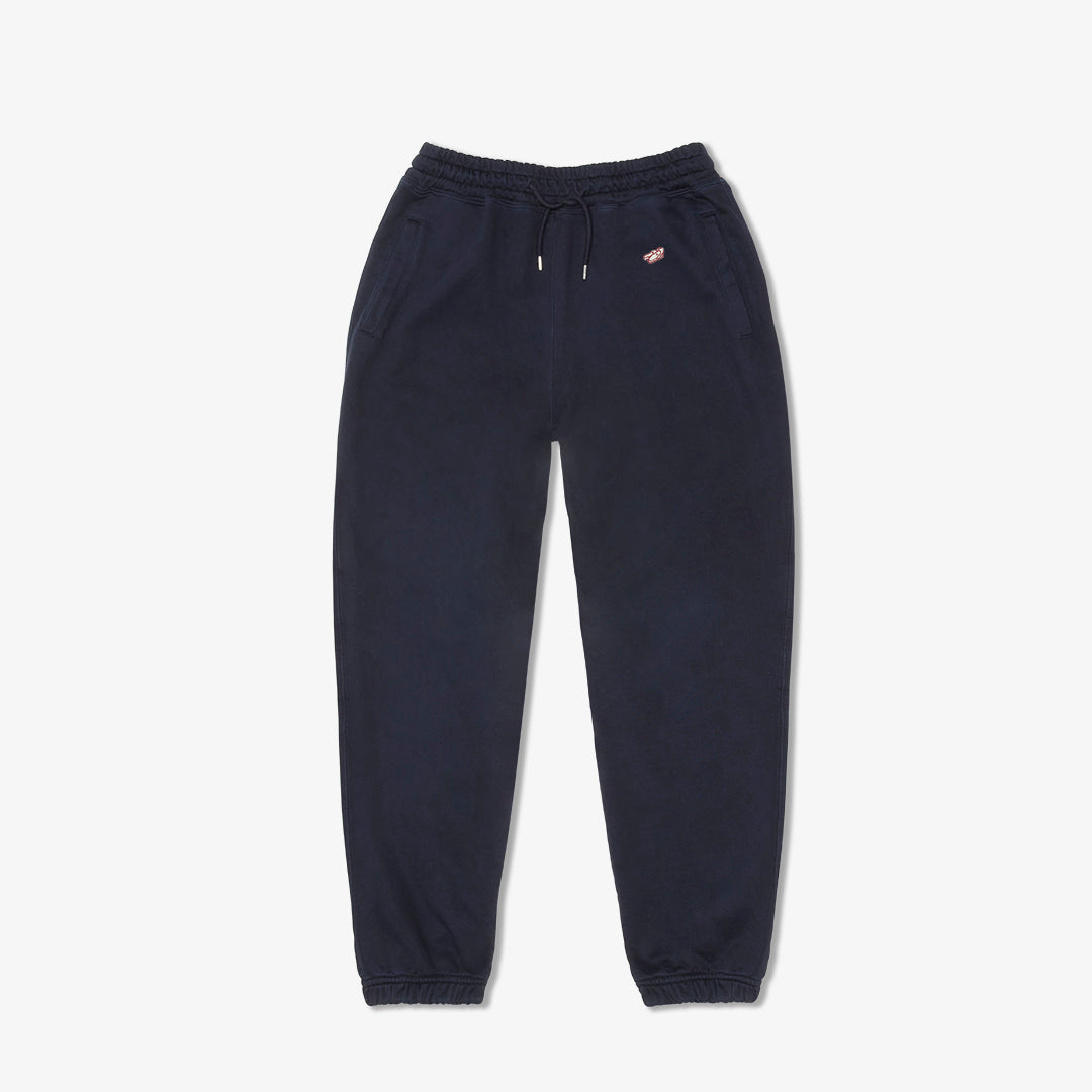 Retro Gym Sweatpants in Navy — front product view