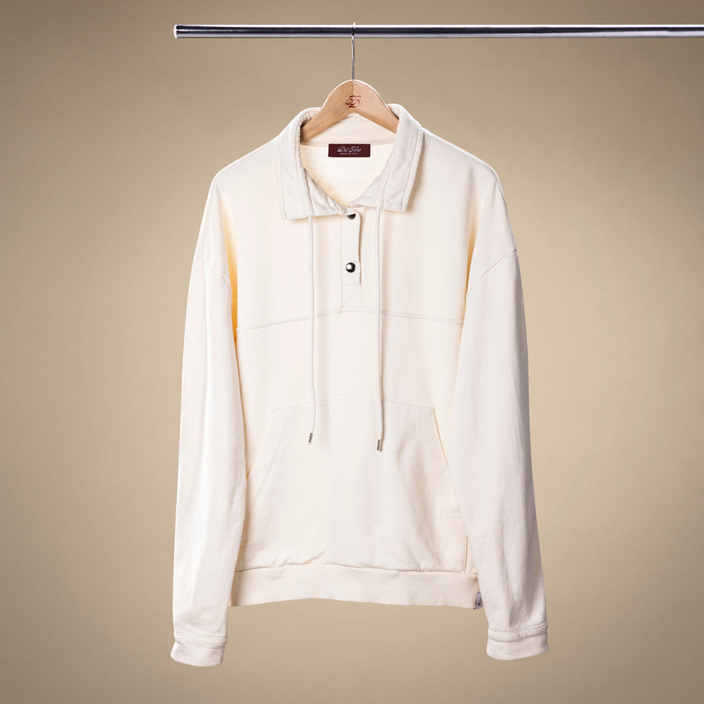 Sailor Sweatshirt in Vintage White — front product view