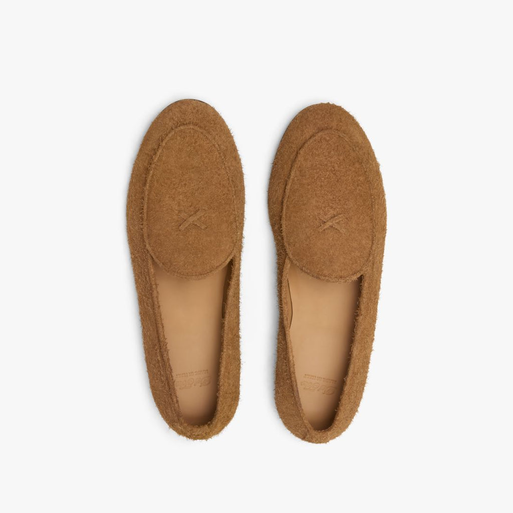 Del Toro Teddy Textured Suede Milano Loafer