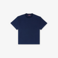 Del Toro Tonal Embroidered Tee - Navy