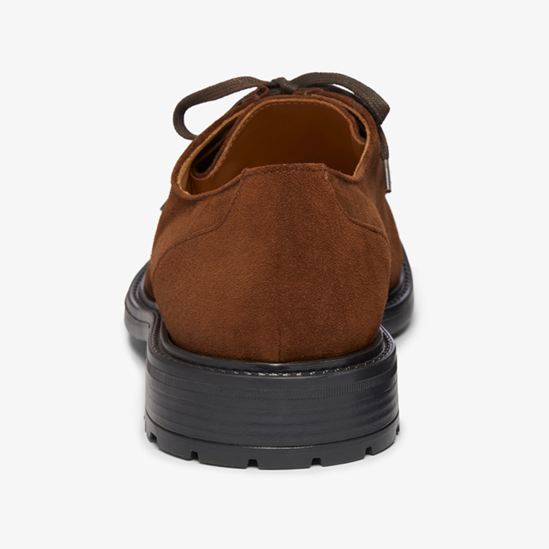 Chestnut Suede Tuscan Moc Boot — Del Toro Shoes