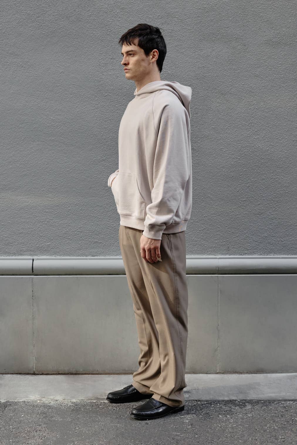 Common Market The William Pants | Adjustable Waist Belt Trousers - Mocha — view 10 of 19