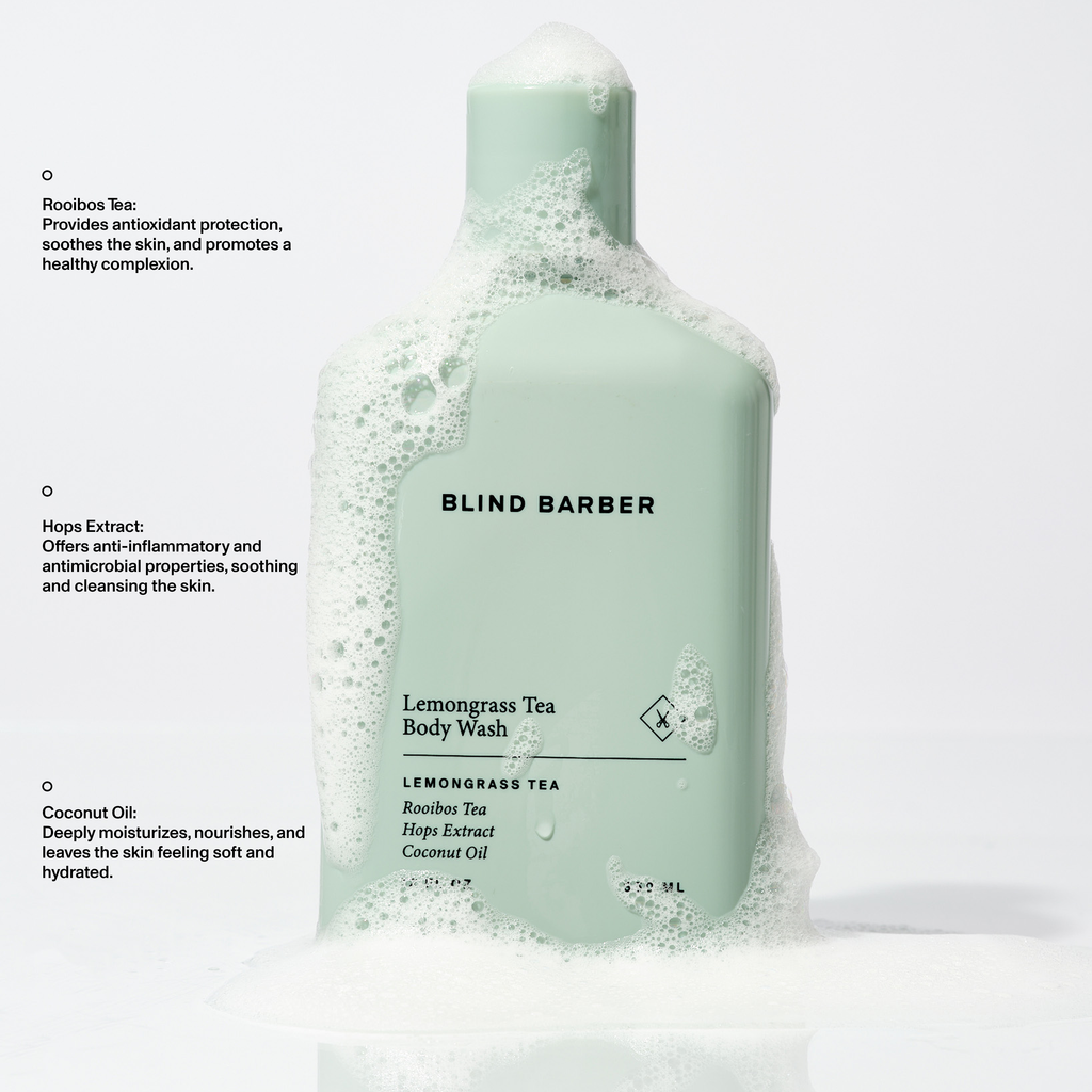 Blind Barber Lemongrass Tea Body Wash — Blind Barber
