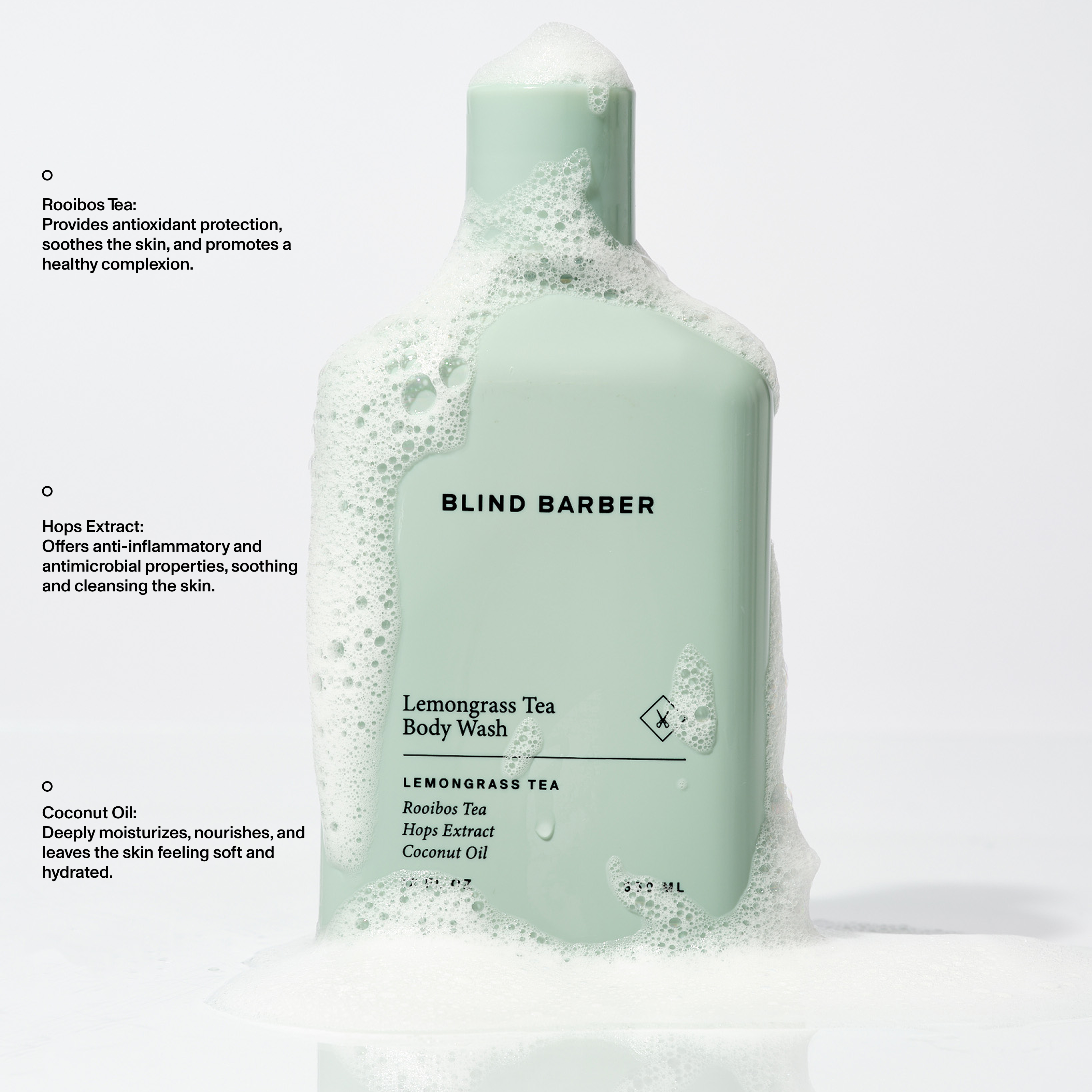 Blind Barber Lemongrass Tea Body Wash — Blind Barber