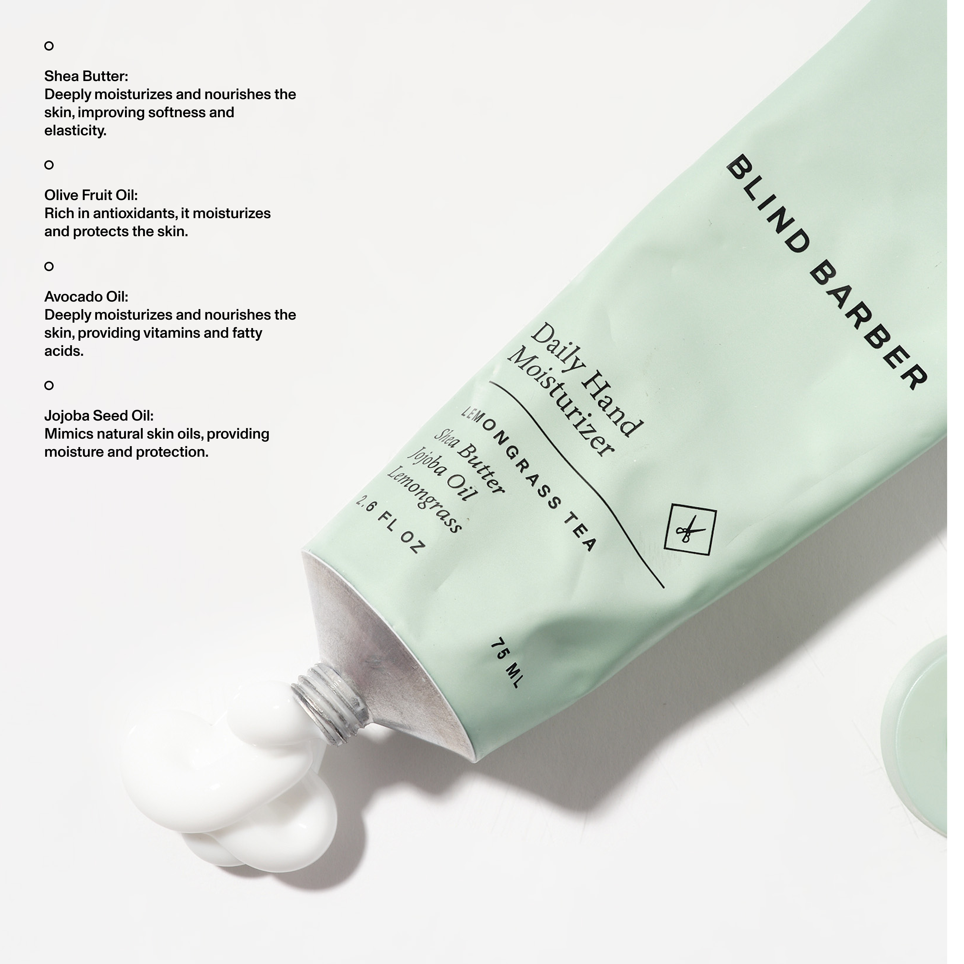 Blind Barber Lemongrass Tea Hand Moisturizer — Blind Barber