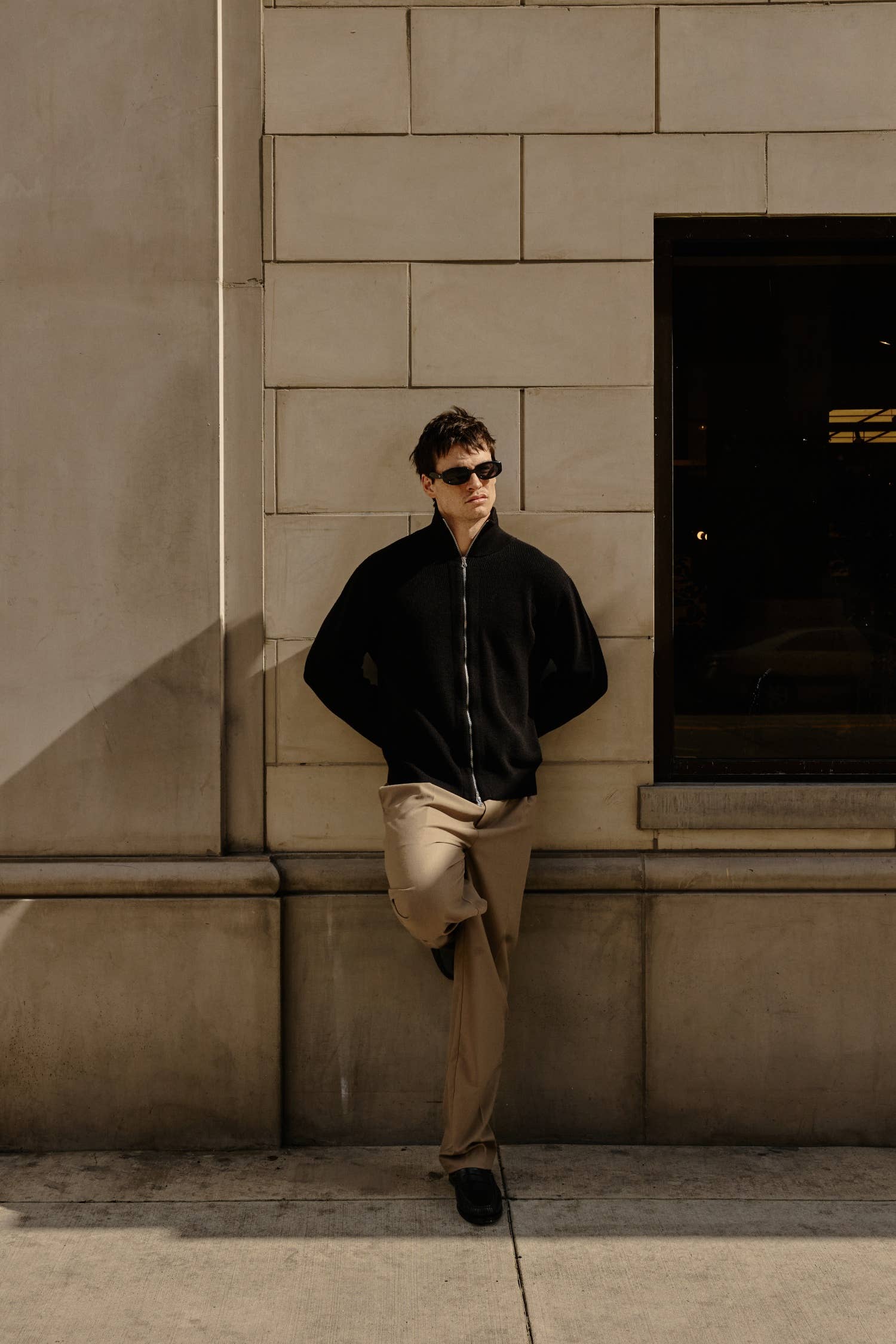Common Market The William Pants | Adjustable Waist Belt Trousers - Mocha — view 7 of 19