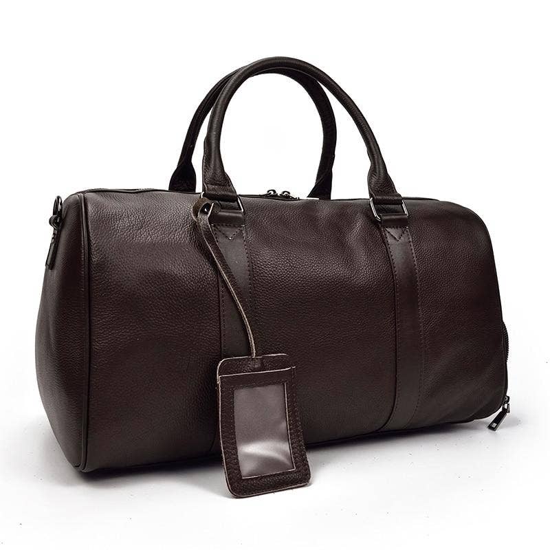 Steel Horse Leather Endre Weekender Leather Duffle — Steel Horse Leather