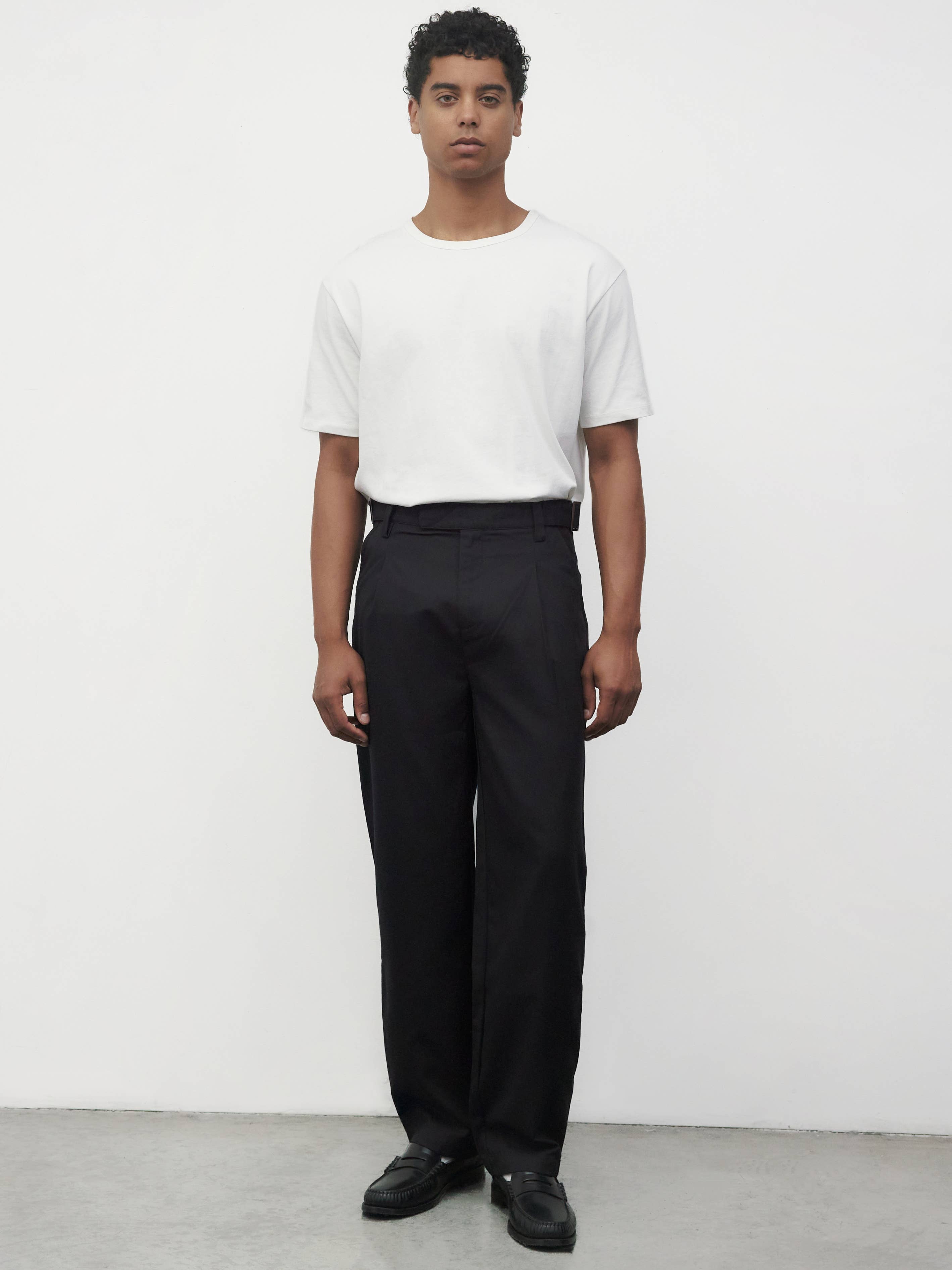 Common Market The William Pants | Adjustable Waist Belt Trousers - Mocha — view 12 of 19