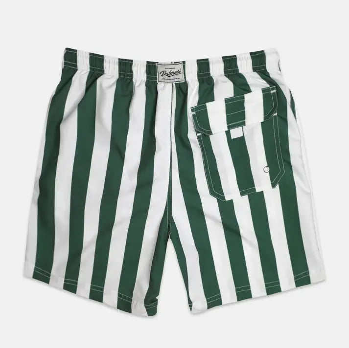 Palmees Green Stripes Swim Short - Green — Palmees — view 2 of 5