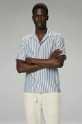 Hawk's Bay Camp Collar Shirt — Slate