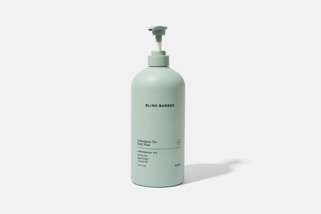 Blind Barber Lemongrass Tea Body Wash Liter — Blind Barber