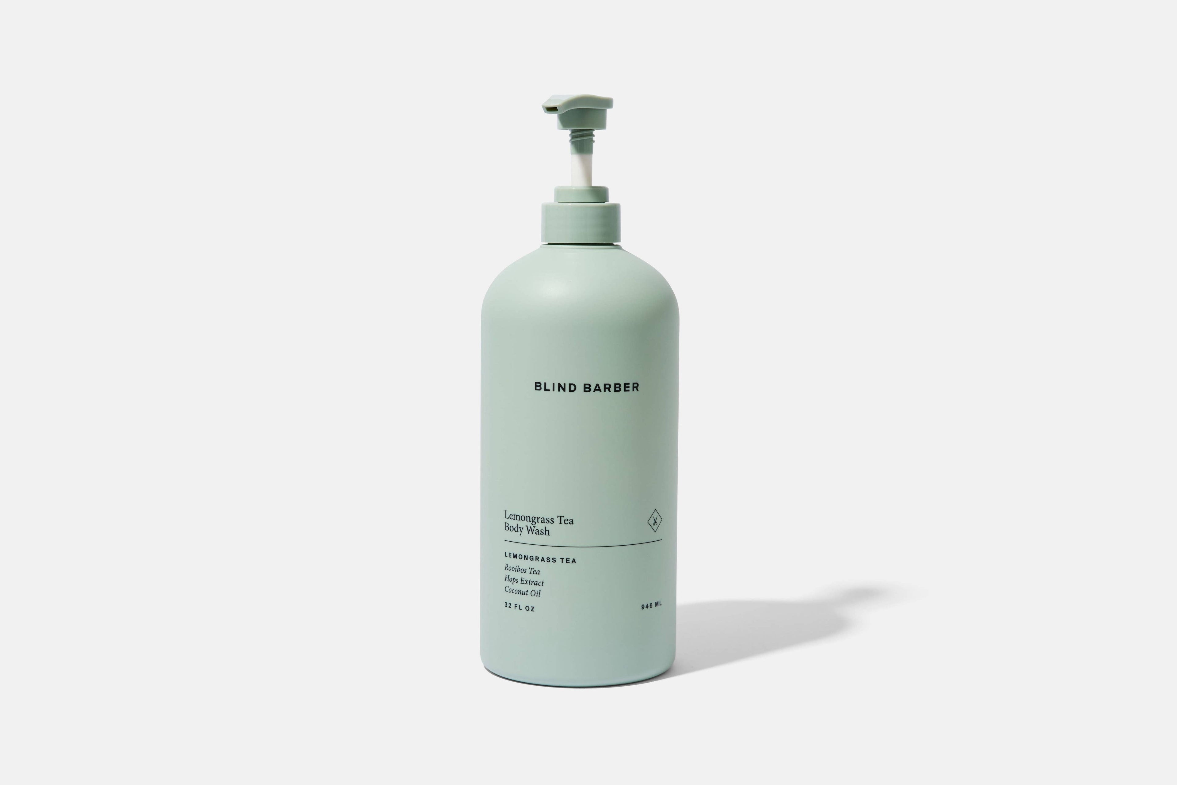 Blind Barber Lemongrass Tea Body Wash Liter — Blind Barber