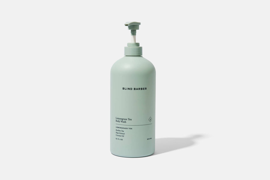Blind Barber Lemongrass Tea Body Wash — Liter