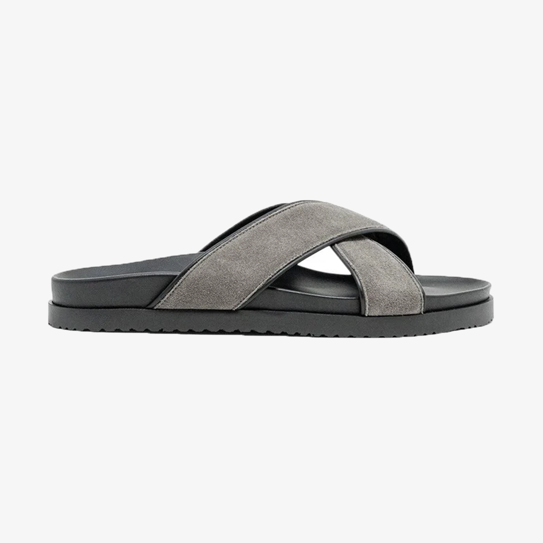 Grigio Amalfi Crossover Sandal — product view