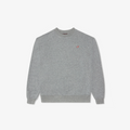 Retro Gym Crewneck Sweatshirt in Heather Grey — front product view